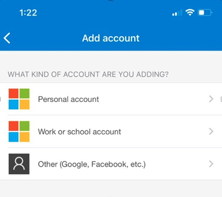 How to Setup Microsoft Authenticator App for MFA step 4