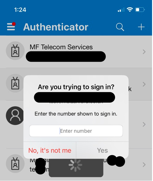 How to Setup Microsoft Authenticator App for MFA step 6