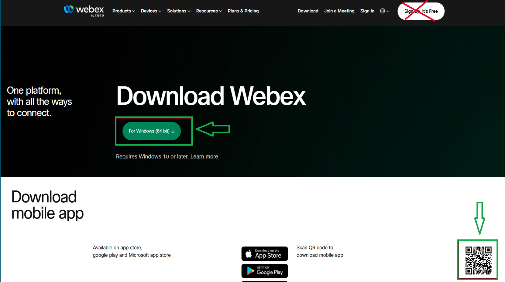 Cisco Webex for Horizon App User Guide Welcome email